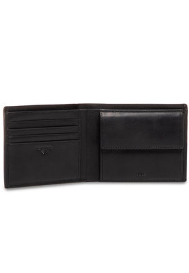 JOOP! Portfel Loreto 4140004480 Czarny. Kolor: czarny. Materiał: skóra