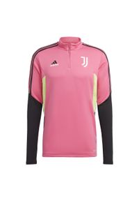 Bluza do piłki nożnej męska Adidas Juventus Condivo 22 Training Top. Kolor: fioletowy. Materiał: materiał