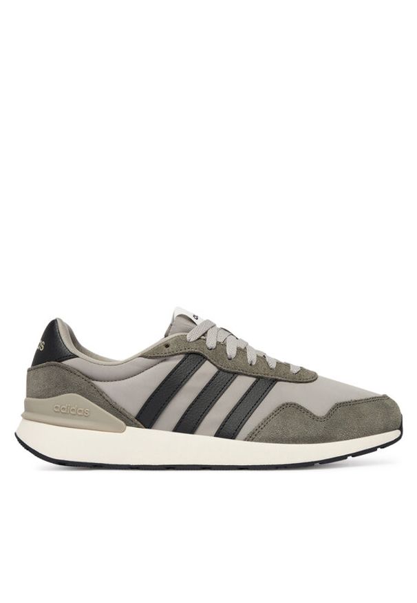 Adidas - adidas Sneakersy Run 60S 4.0 JQ6098 Szary. Kolor: szary. Materiał: zamsz, skóra. Sport: bieganie