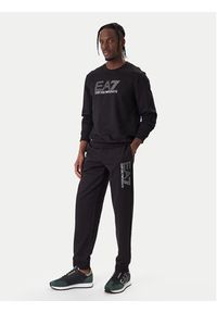 EA7 Emporio Armani Bluza 7M001312 AF13512 UC001 Czarny Regular Fit. Kolor: czarny. Materiał: bawełna #2