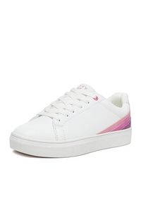Roxy Sneakersy V12-903 Biały. Kolor: biały. Materiał: skóra #4