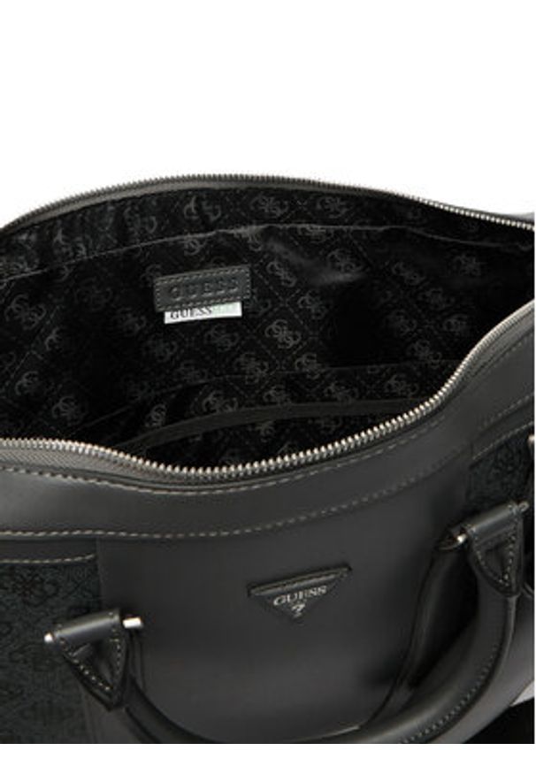 Guess Torba na laptopa HMMILL P6269 Szary. Kolor: szary. Materiał: skóra