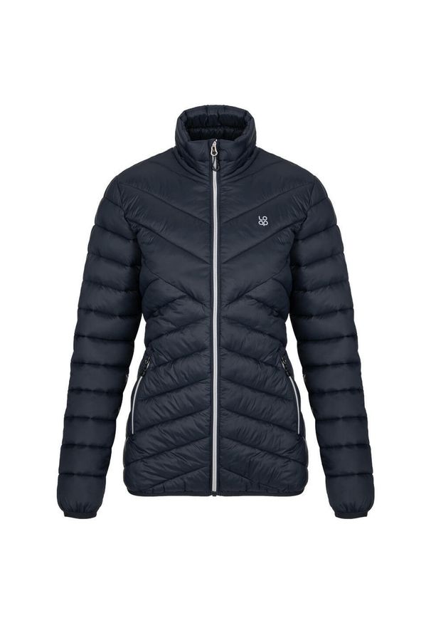 LOOP - Damska Kurtka Irbora Ciemnoszara - Ciepła i Wodoodporna. Kolor: szary. Materiał: puch. Sport: turystyka piesza