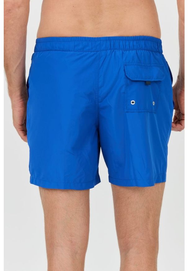 La Martina - LA MARTINA Niebieskie męskie kąpielówki, Rozmiar XXL. Kolor: niebieski. Materiał: nylon