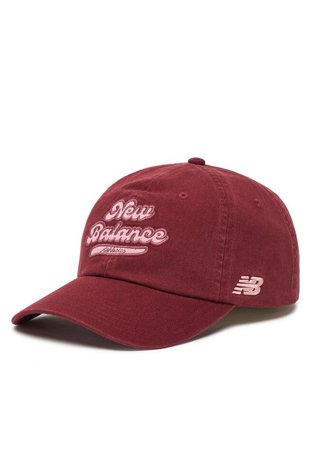 Czapka z daszkiem New Balance. Kolor: czerwony