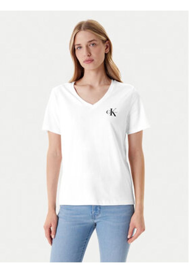 Calvin Klein Jeans Komplet t-shirtów LV047C906G Różowy Regular Fit. Kolor: różowy. Materiał: bawełna