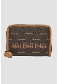 Valentino by Mario Valentino - VALENTINO Brązowy mały portfel Liuto. Kolor: brązowy