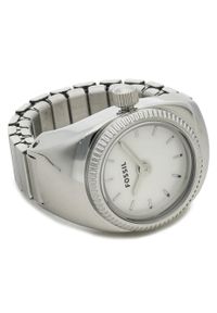 Zegarek Fossil Ring Watch ES5245 Silver/Silver. Kolor: srebrny