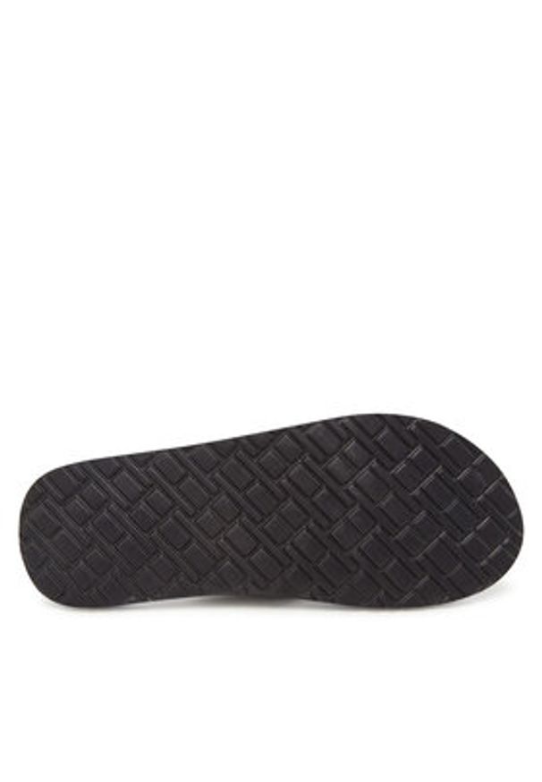 TOMMY HILFIGER - Tommy Hilfiger Japonki Hilfiger H Padded Beach Sandal FM0FM05536 Granatowy. Kolor: niebieski. Materiał: materiał