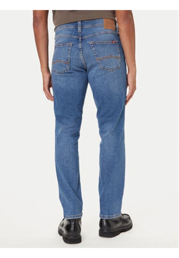 Mustang Jeansy Washington 1016814 Niebieski Straight Fit. Kolor: niebieski