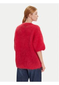 Dixie Sweter M277Y101A Czerwony Relaxed Fit. Kolor: czerwony. Materiał: syntetyk #4