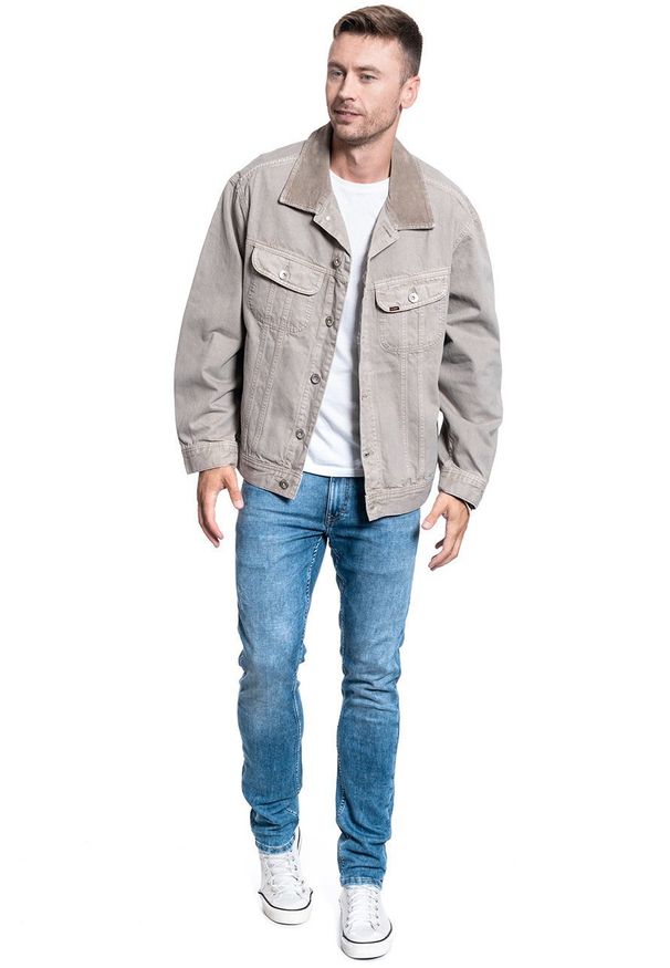 Lee - MĘSKA KURTKA PRZEJSCIOWA LEE RIDER JKT POTATO L88XCX16 112123803