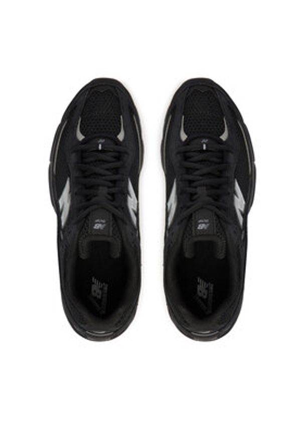 New Balance Sneakersy U509163 M Czarny. Kolor: czarny. Materiał: skóra, zamsz