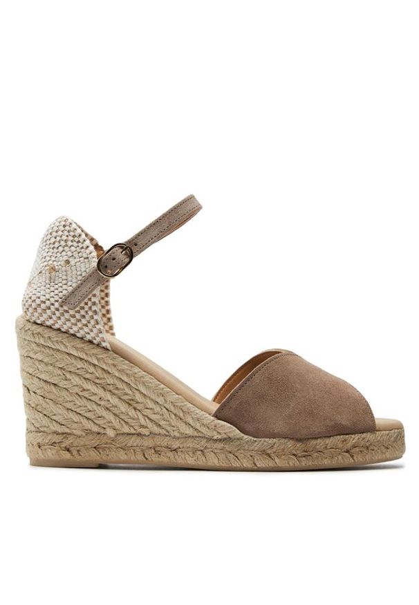 Geox Espadryle D Gelsa D45TPB 00022 C6738 Brązowy. Kolor: brązowy