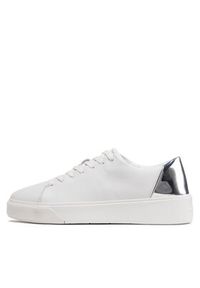 Calvin Klein Sneakersy Low Top Lace Up HM0HM00824 Biały. Kolor: biały. Materiał: skóra #3