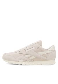 Reebok Sneakersy Basket Classic Nylon 100032795-M Beżowy. Kolor: beżowy. Materiał: zamsz, skóra. Model: Reebok Classic, Reebok Nylon #4