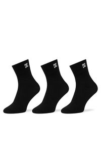 DC Shoes Skarpety długie AS_DC_01Z_SS25 (3-PACK) Czarny. Kolor: czarny. Materiał: bawełna #1