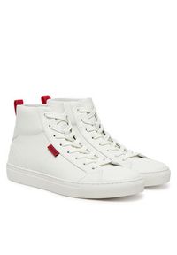 Hugo - HUGO Sneakersy Morrie 50537334 Biały. Kolor: biały. Materiał: skóra #6
