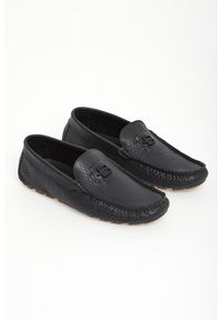 Baldinini - Loafersy męskie skórzane BALDININI. Materiał: skóra #1