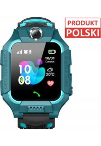 Smartwatch GoGPS K24 Zielony (K24GN). Rodzaj zegarka: smartwatch. Kolor: zielony
