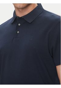 Calvin Klein Polo Supima LV04LB276G Granatowy Regular Fit. Typ kołnierza: polo. Kolor: niebieski. Materiał: bawełna #3