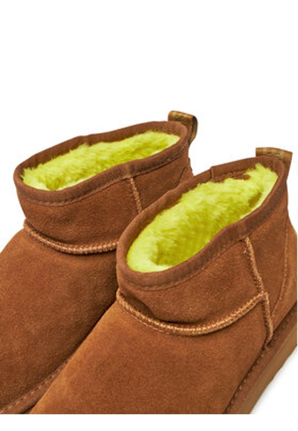 Pepe Jeans Śniegowce PLS50536 Brązowy. Kolor: brązowy. Materiał: zamsz, skóra