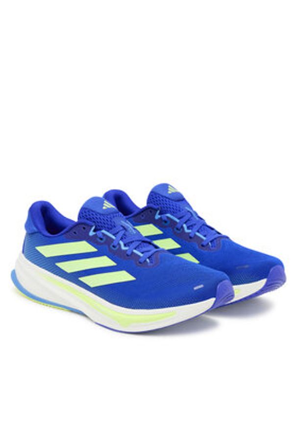 Adidas - adidas Buty do biegania Supernova Rise 2 JQ7704 Niebieski. Kolor: niebieski. Materiał: materiał