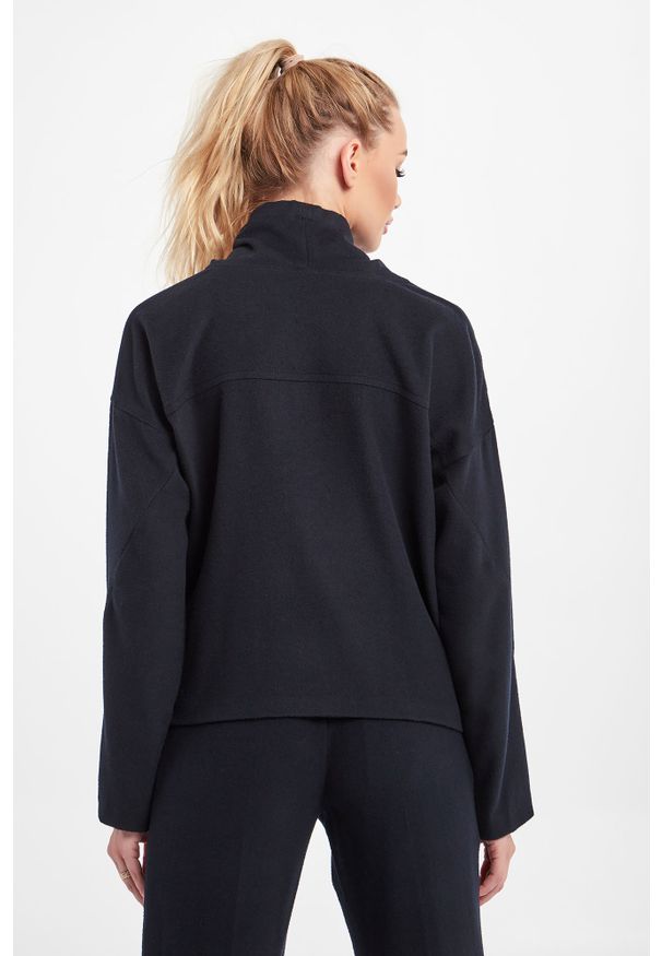 Emporio Armani - Sweter wełniany EMPORIO ARMANI. Typ kołnierza: golf. Materiał: kaszmir, wełna
