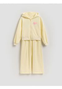 Reserved - Bawełniany komplet - jasnożółty. Kolor: żółty. Materiał: bawełna #1