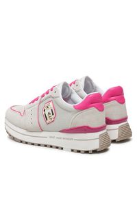 Liu Jo Sneakersy Maxi Wonder BA5029 PX027 Szary. Kolor: szary. Materiał: skóra, zamsz