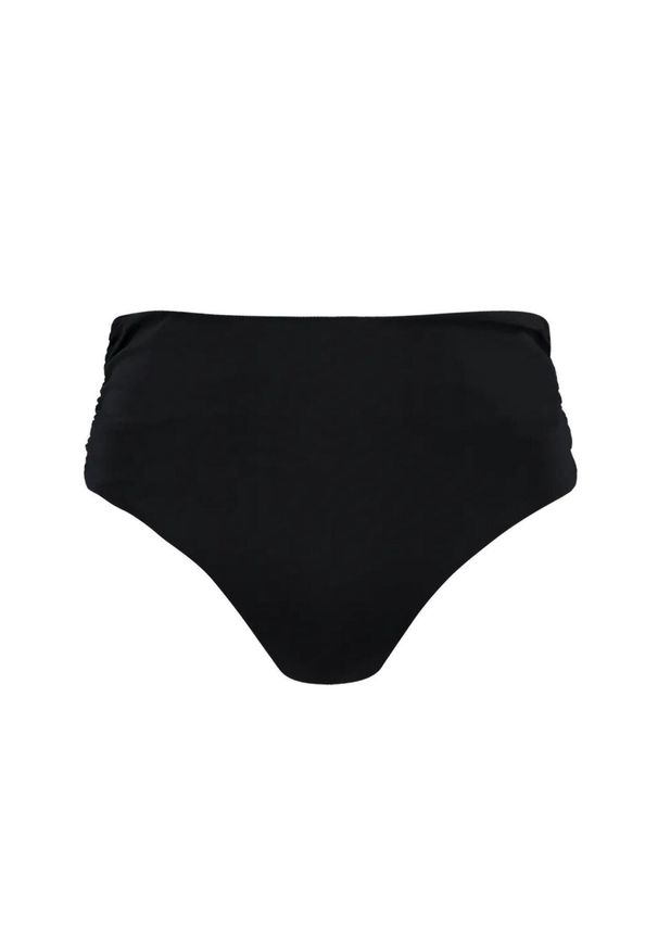 Damskie figi do kostiumów kąpielowych z wysokim stanem Barts Solid. Stan: podwyższony. Kolor: czarny