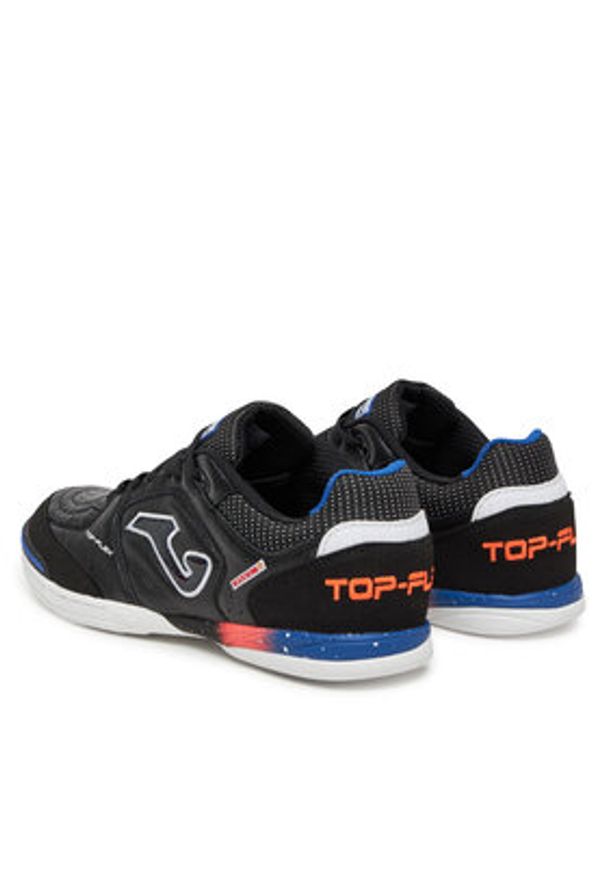 Joma Buty do piłki nożnej Top Flex 2531 TOPS2531IN Czarny. Kolor: czarny. Materiał: skóra