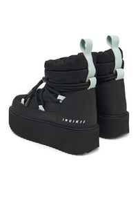 Inuikii Śniegowce Technical Platform 1002.005.0011 Czarny. Kolor: czarny. Materiał: materiał. Obcas: na platformie #4
