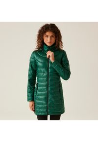 Regatta - Kurtka turystyczna damska Andell III pikowana. Kolor: zielony. Sport: turystyka piesza #1