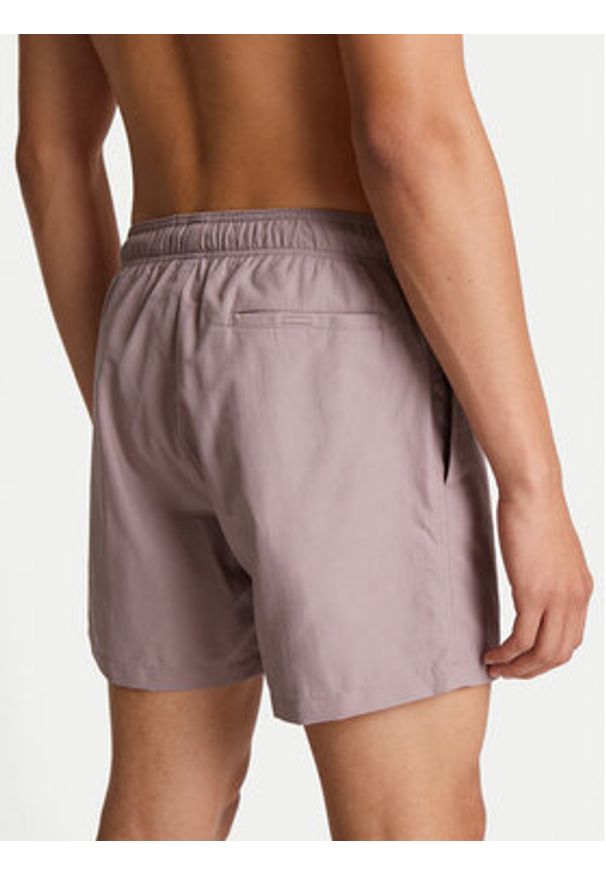 Hugo - HUGO Szorty kąpielowe Paolo 50545464 Różowy Regular Fit. Kolor: różowy. Materiał: syntetyk