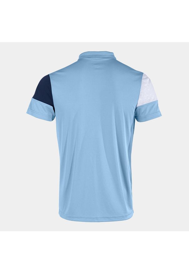 Polo Joma Crew V. Typ kołnierza: polo. Kolor: wielokolorowy, niebieski, biały. Materiał: materiał. Wzór: kolorowy. Sport: piłka nożna