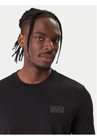 EA7 Emporio Armani T-Shirt 7M001487 AF17789 UC001 Czarny Regular Fit. Kolor: czarny. Materiał: bawełna #4
