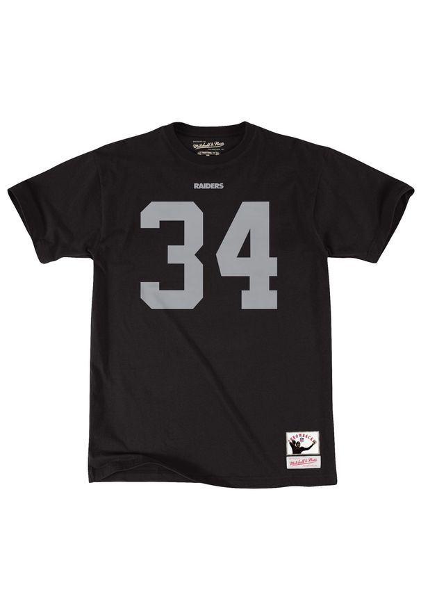 Mitchell & Ness - Koszulka Nfl Los Angeles Raiders Bo Jackson. Kolor: czarny. Sport: piłka nożna
