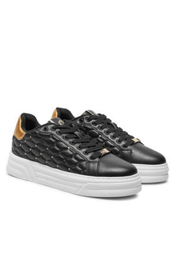 Liu Jo Sneakersy Cleo 12 BF4035 EX262 Czarny. Kolor: czarny. Materiał: skóra