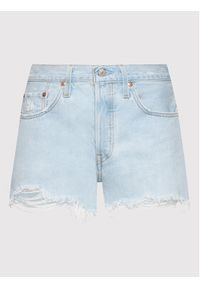 Levi's® Szorty jeansowe 501® Original 56327-0231 Błękitny Regular Fit. Kolor: niebieski. Materiał: bawełna