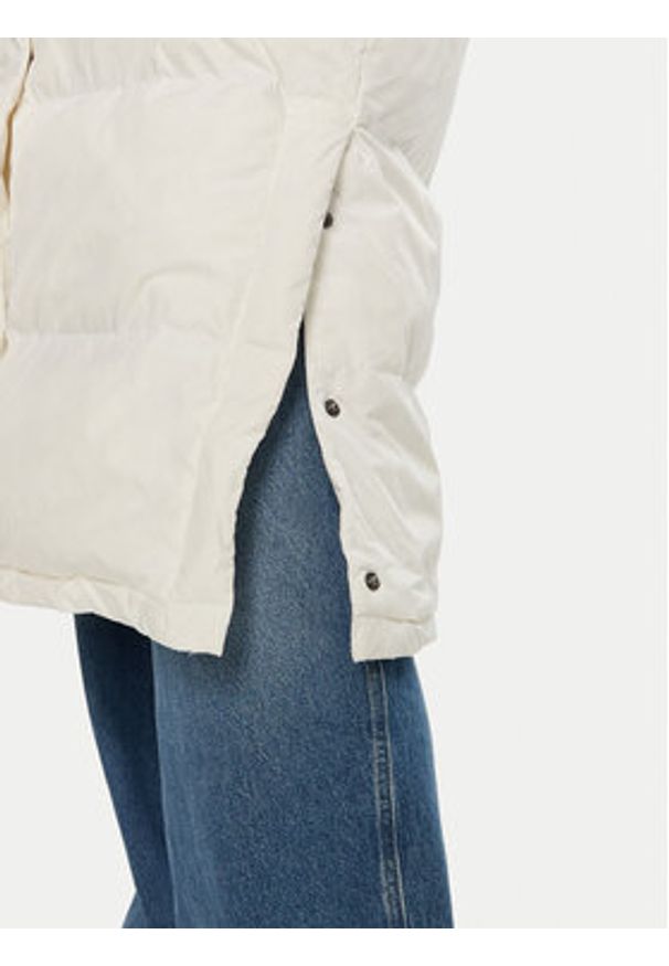 Tommy Jeans Kurtka puchowa Alaska DW0DW18860 Biały Regular Fit. Kolor: biały. Materiał: syntetyk
