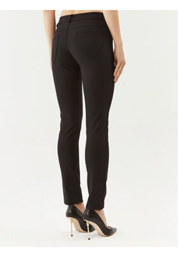 Rinascimento Spodnie materiałowe CFC0116016003 Czarny Slim Fit. Kolor: czarny. Materiał: materiał, syntetyk
