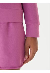 Kappa Bluza Logo Fekka 371M5EW Fioletowy Regular Fit. Kolor: fioletowy. Materiał: bawełna #3