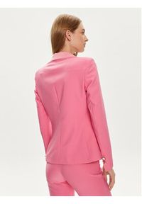 Fracomina Marynarka FQ24SJ2001W42901 Różowy Slim Fit. Kolor: różowy. Materiał: syntetyk #3