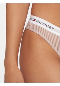 TOMMY HILFIGER - Tommy Hilfiger Komplet 3 par stringów UW0UW05532 Kolorowy. Materiał: syntetyk. Wzór: kolorowy #9