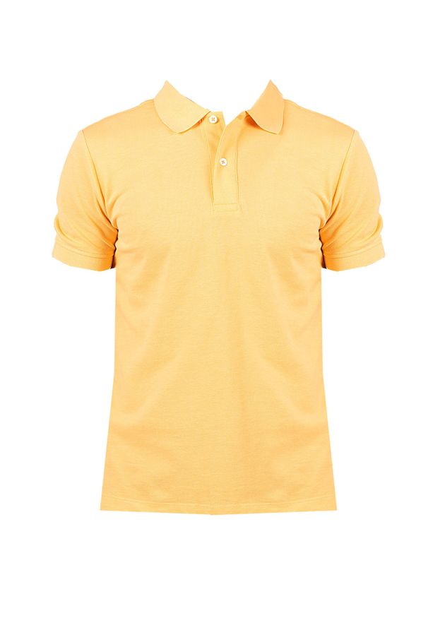 Geox Koszulka Polo "Sustainable" | M2510B T2649 | Sustainable | Mężczyzna | Pomarańczowy. Okazja: na co dzień. Typ kołnierza: polo. Kolor: pomarańczowy. Materiał: bawełna. Styl: klasyczny, casual
