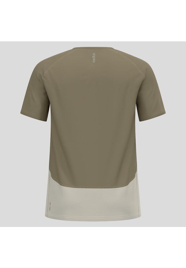 Koszulka biegowa męska Odlo X-Alp Trail T-Shirt Crew Neck. Kolor: beżowy