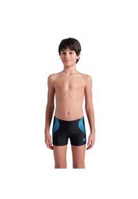 Chłopięce bokserki na basen kąpielówki treningowe Arena Opening. Kolor: czarny, niebieski, wielokolorowy #1