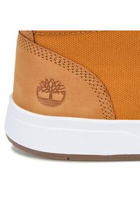 Timberland Sneakersy Davis Square TB0A1OI32311 Brązowy. Kolor: brązowy. Materiał: skóra, nubuk #9