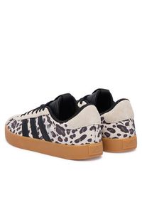 Adidas - adidas Sneakersy Vl Court 3.0 Shoes KI2689 Beżowy. Kolor: beżowy. Materiał: skóra, zamsz #4
